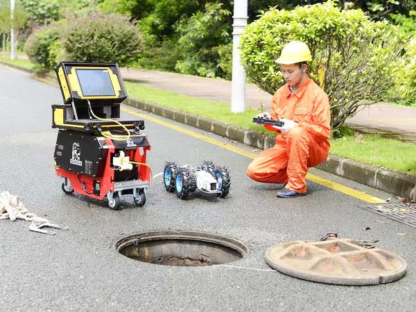 下陆管道机器人检测