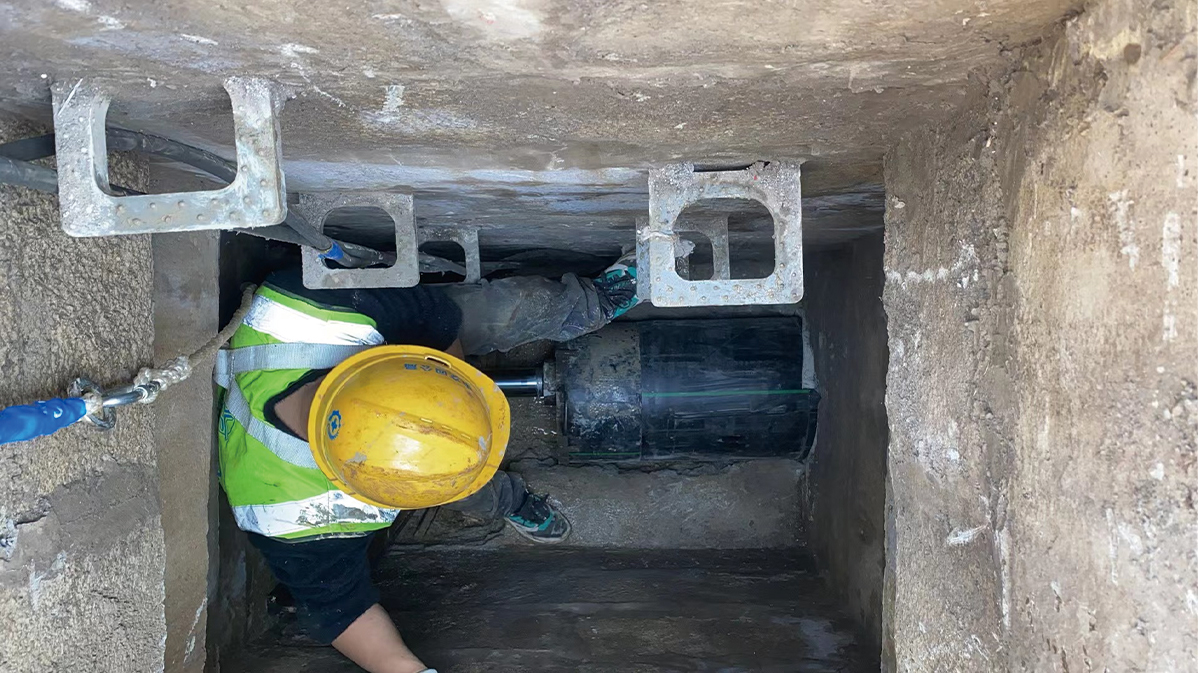 下陆HDPE短管内衬法